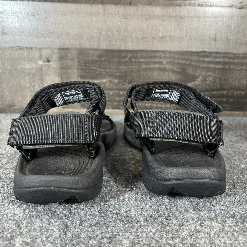 Teva Hiking Sandals Hurricane Outdoor Shoes Black Men US 9 EU 42